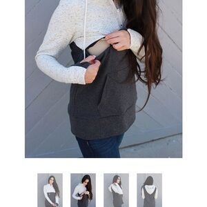 Nursing Queen Two toned Hoodie